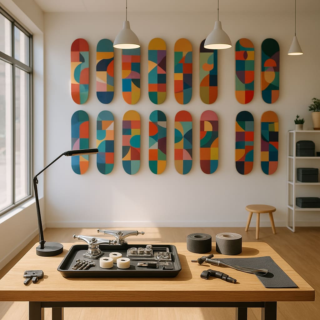 Skate Shop Innenraum